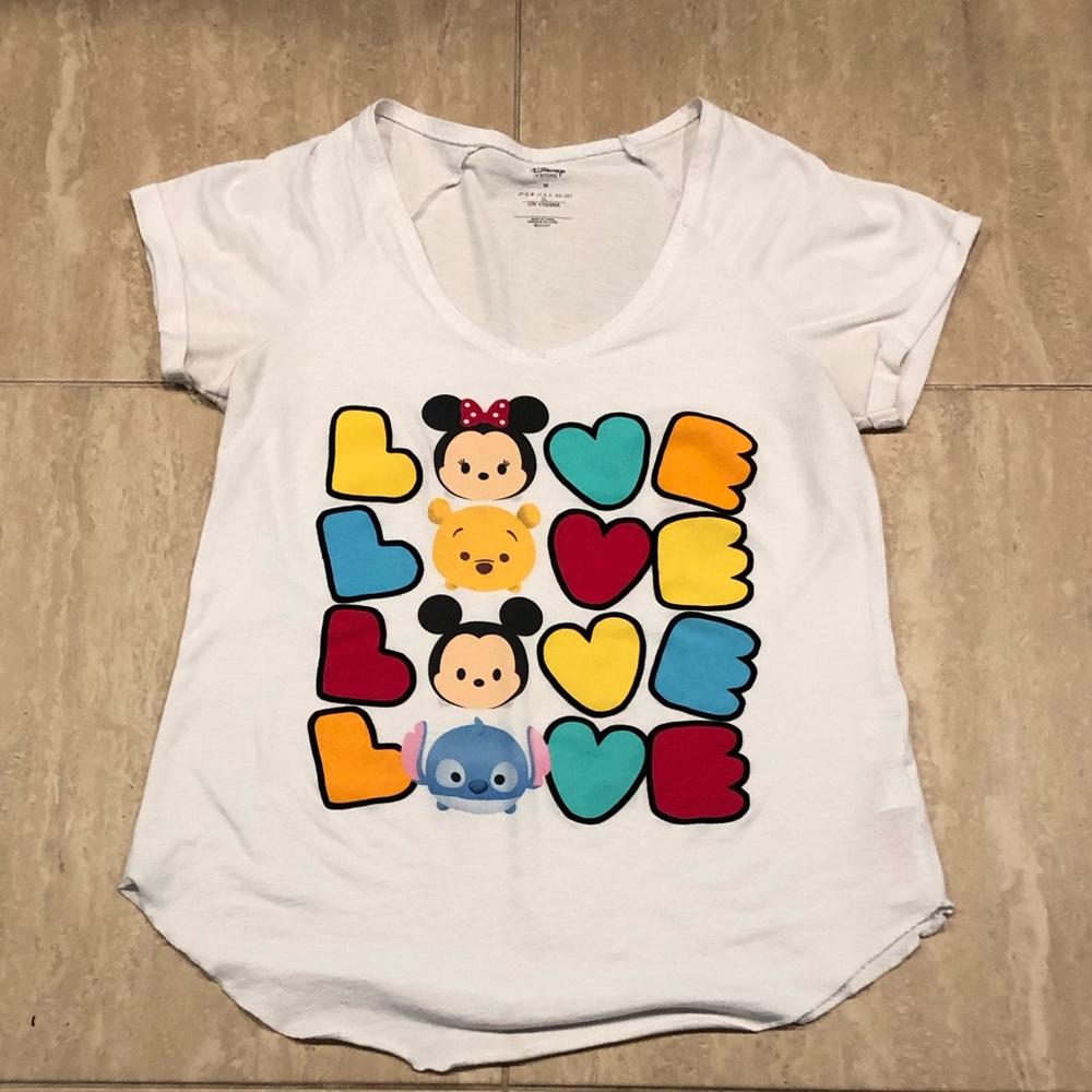 Disney Store Tsum Tsum LOVE T-Shirt